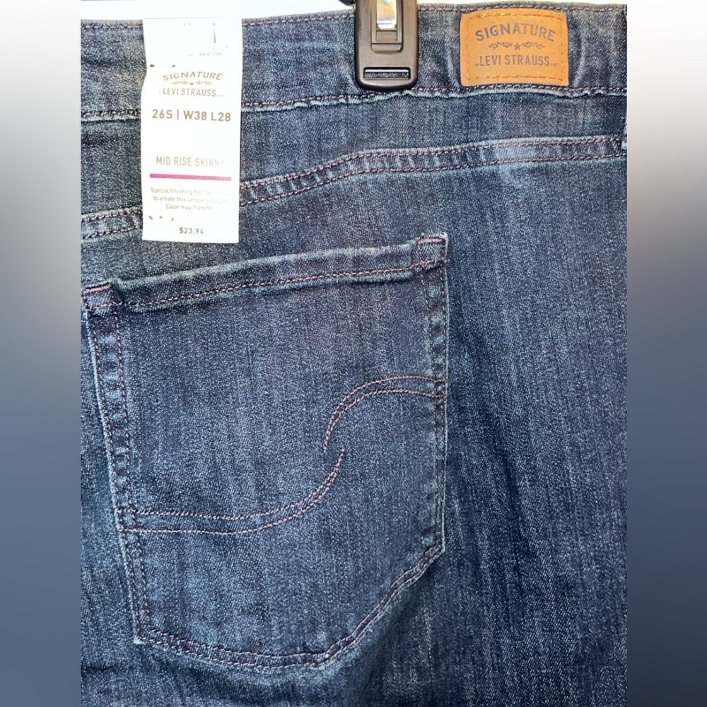 Mid Rise Skinny Jeans- 26S - Picture 6 of 7